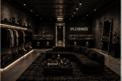 Inside the PLUGGED boutique
